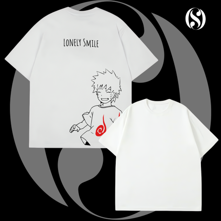 Naruto White oversized t-shirt