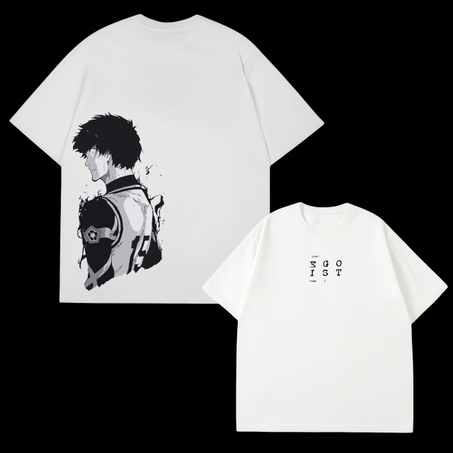 Isagi White oversized t-shirt