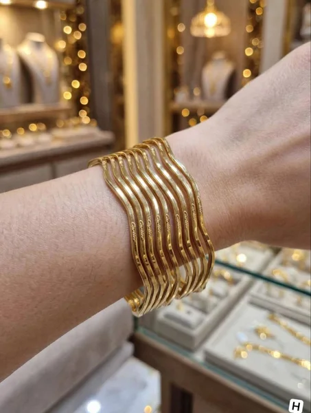 📿سرتلة مموجة موديل cartier 📿