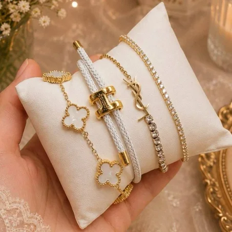 ✨ كومبو 4 قطع 🤍💛
