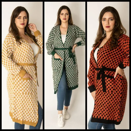 كاب طويل بالحزام