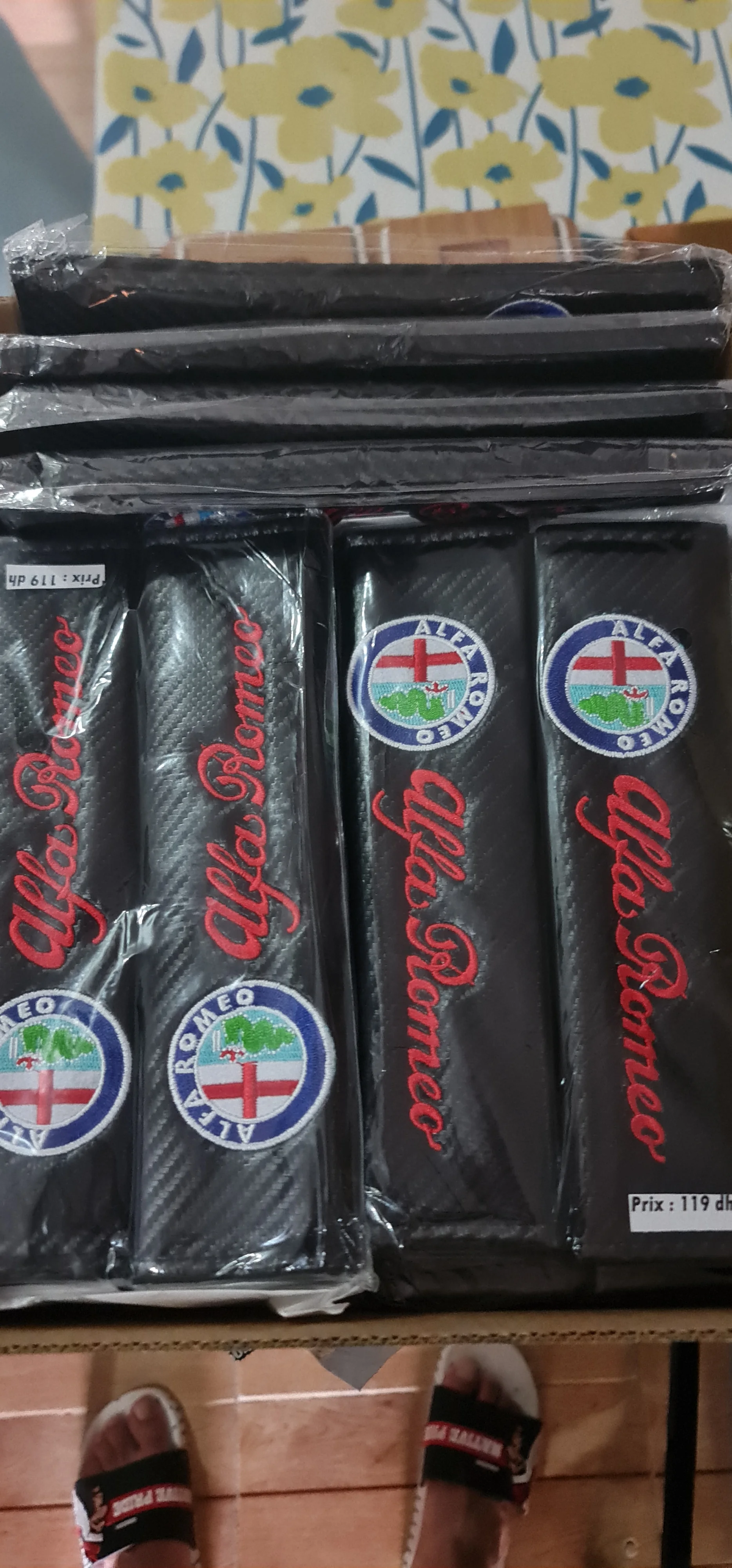 AEVBTZSA Lot De 2 Protège-Ceintures Alfa Romeo Mito – Coussin Rembourré Confortable Et Antidérapant Pour Voiture