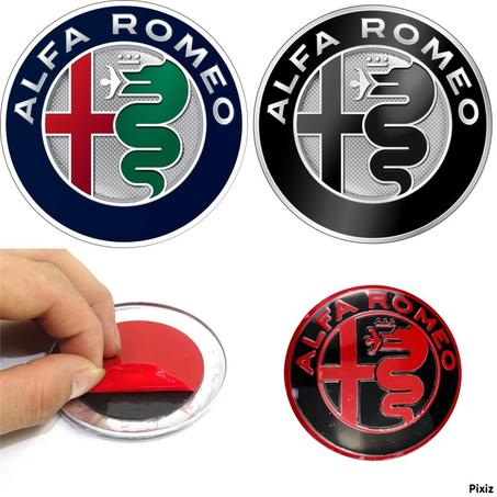 2X Logo capot/coffre en métale