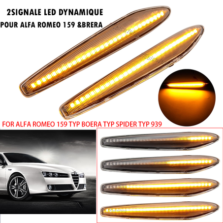 Pour Alfa Romeo 159/Brera signal LED dynamique