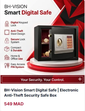 Smart Digital Safe | Electronic Anti-Theft Security Safe Box