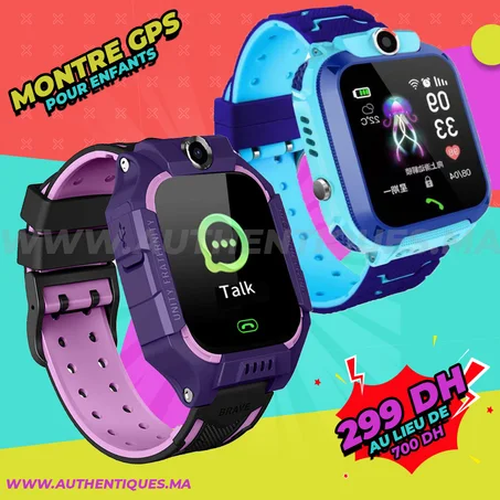 Montre Pour Enfants Avec Carte Sim, localisation en temps réel GPS