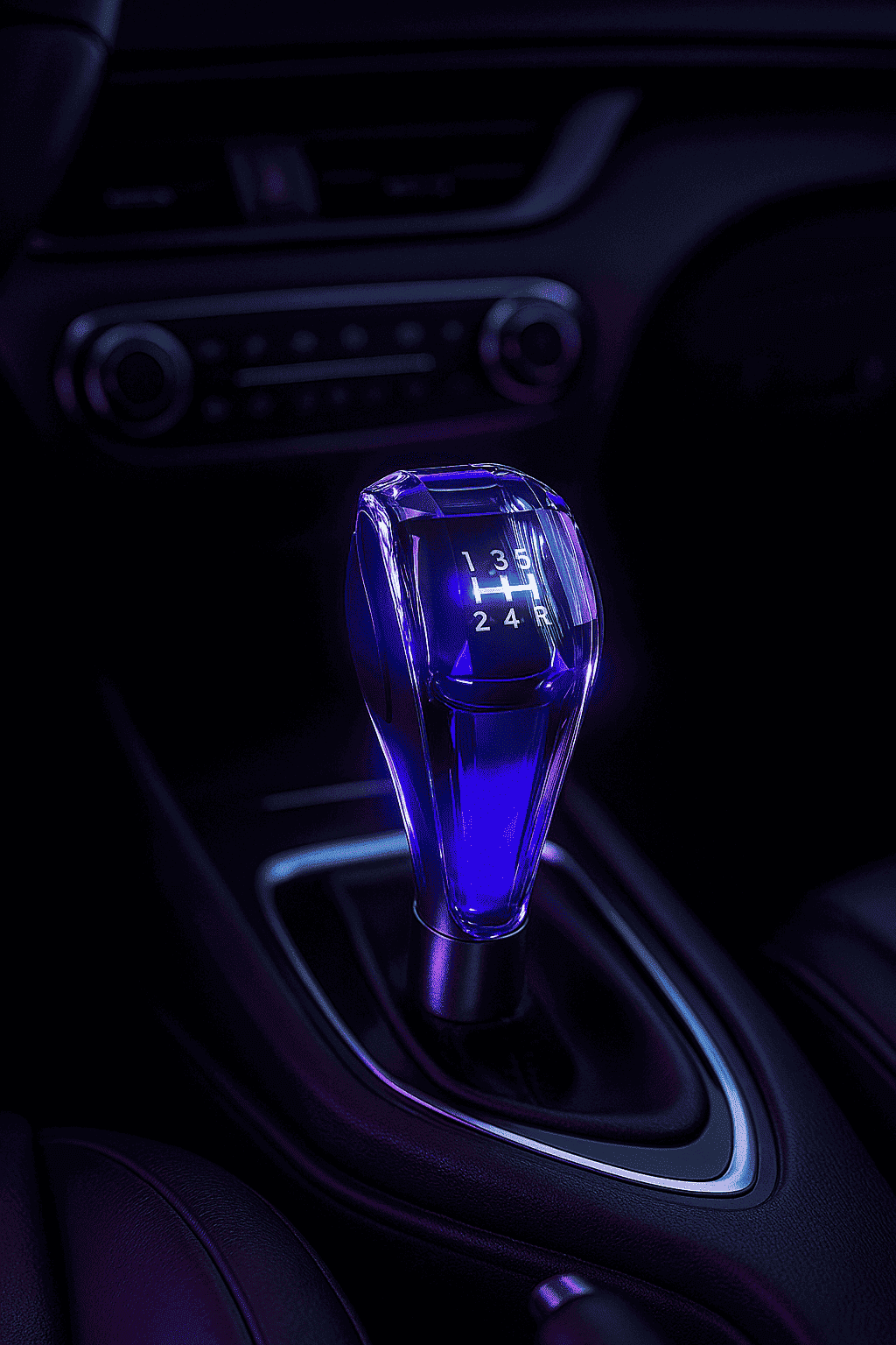 ⚡ Levier de vitesses LED – Transformez l’intérieur de votre voiture