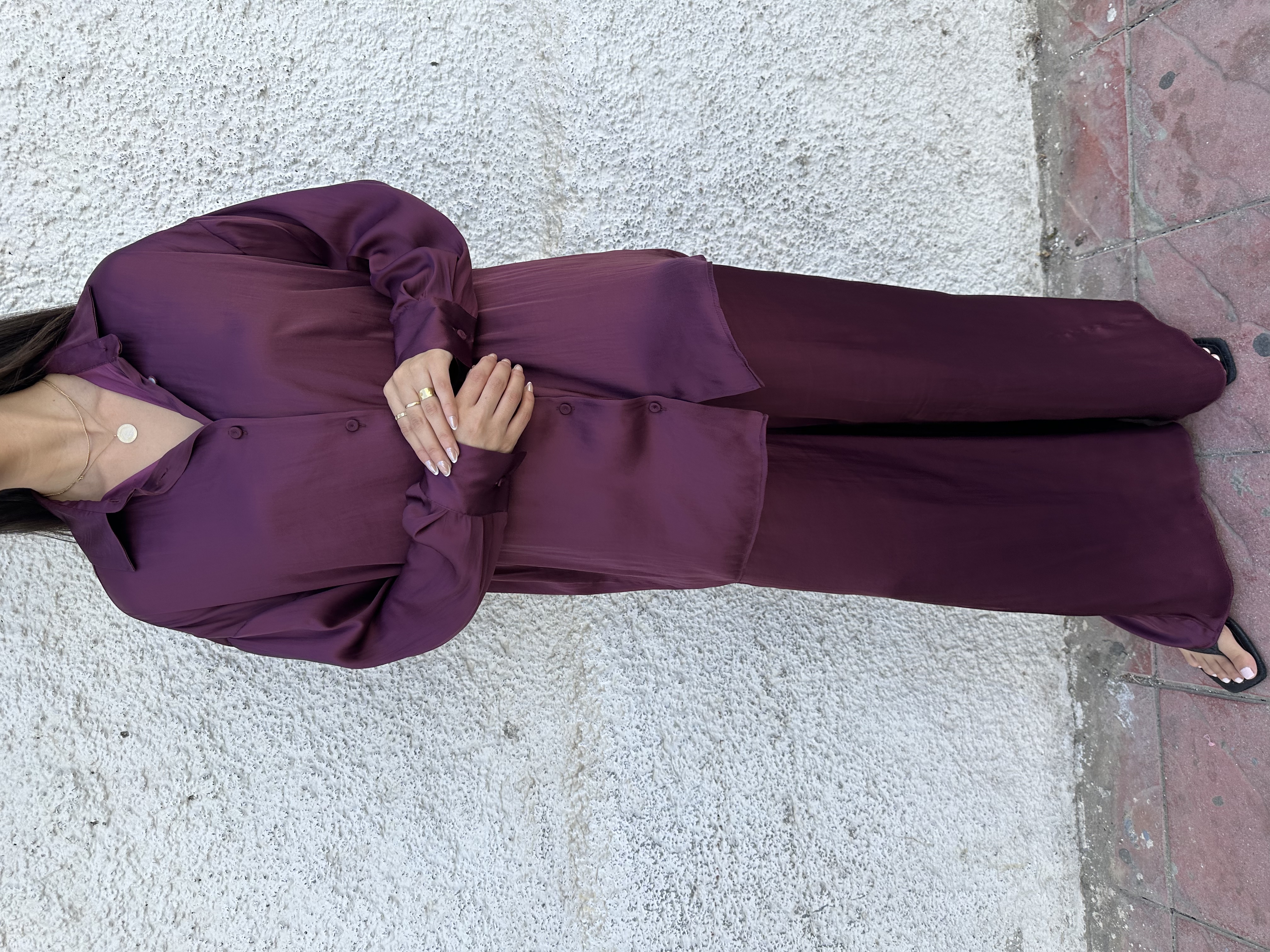 ENSEMBLE HARMONIE MARRON