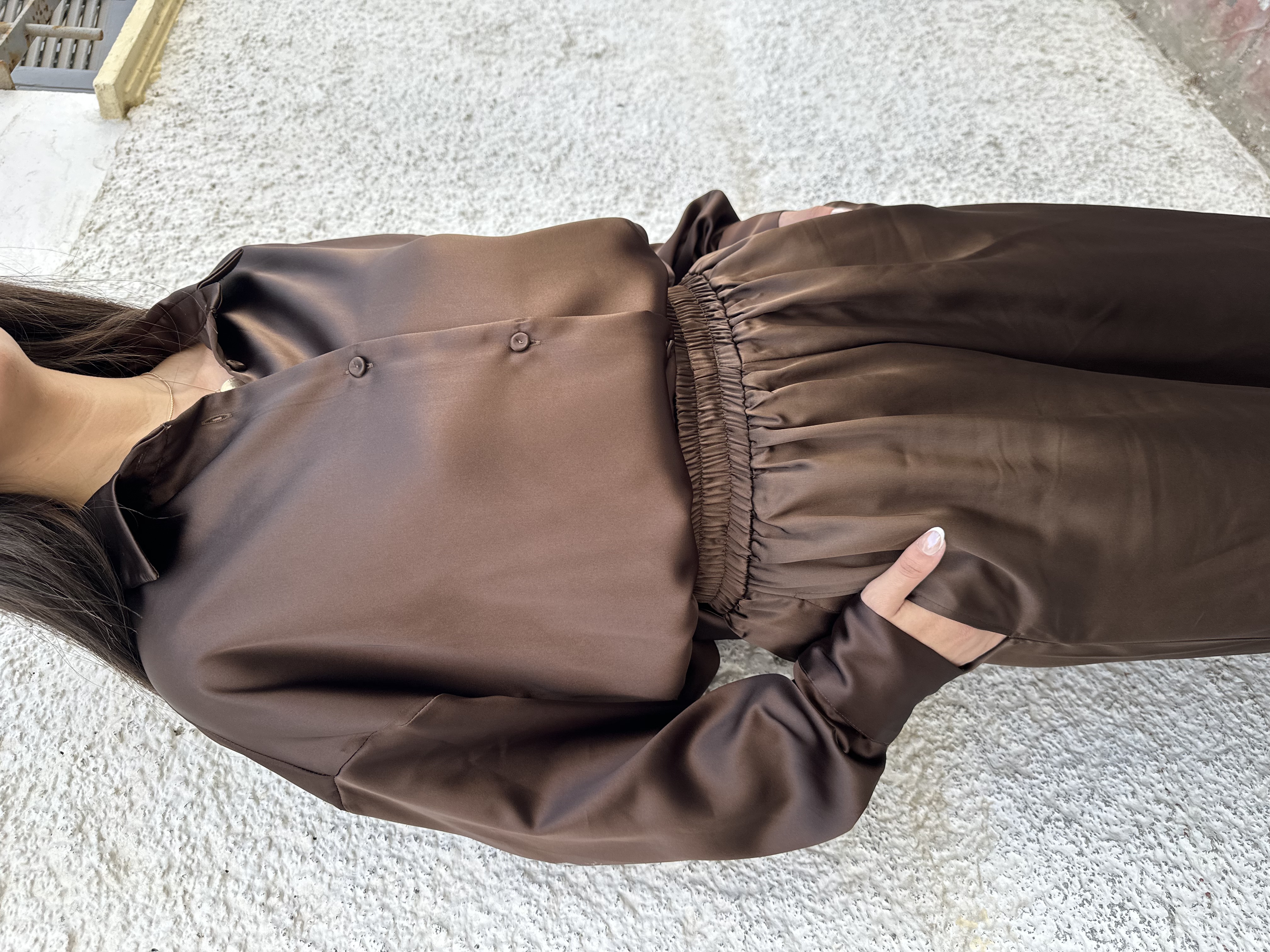 ENSEMBLE HARMONIE MARRON