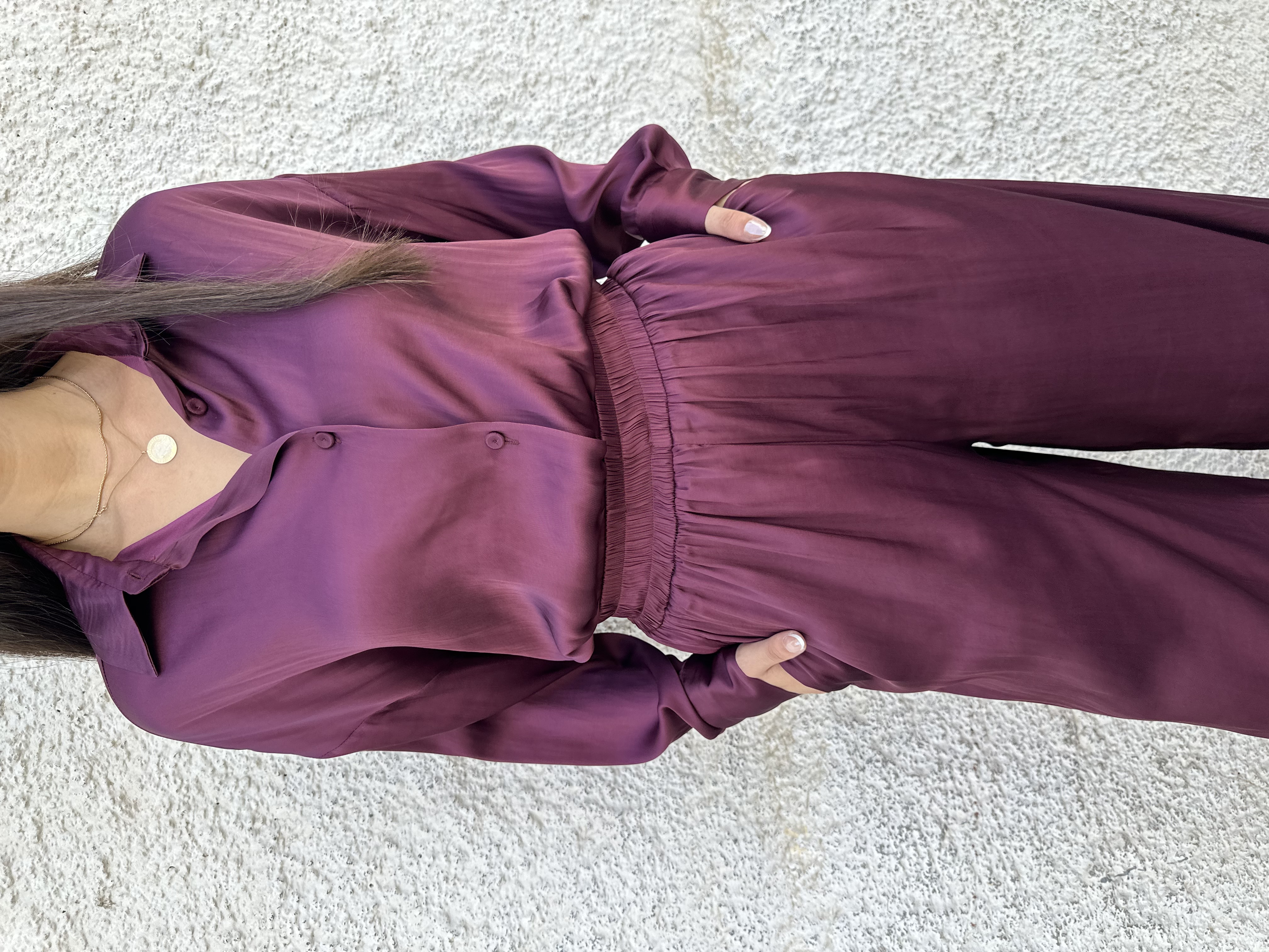 ENSEMBLE HARMONIE MARRON