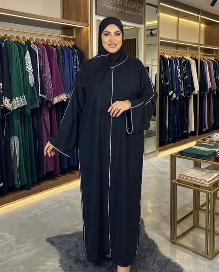 💯عباية أنيقة و راقية مع الشال