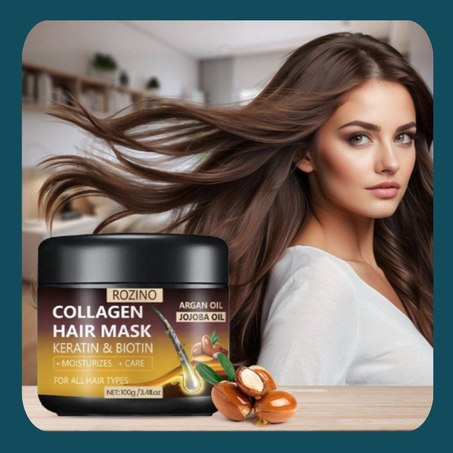 قناع الشعر بالكولاجين وزيت الأرجان