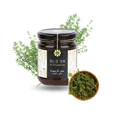 عسل الزعتر الجبلي الطبيعي –%  100