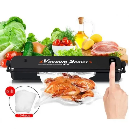 vacuum sealer آلة تغليف  وشفط الهواء من الطعام