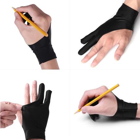 Gant d'artiste-قفازات الرسم