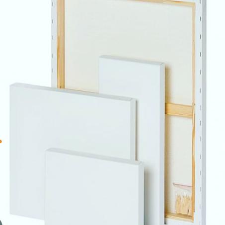 Châssis entoilé à partir (20x 20)