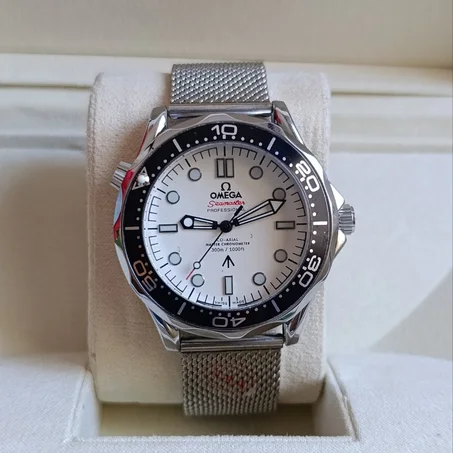 Omega Seamaster White Dial