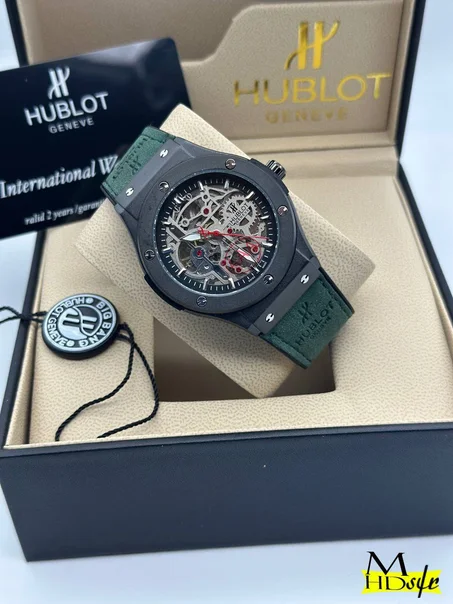 Hublot Classic Fusion Skeleton Green
