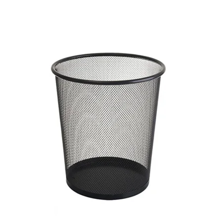 POUBELLE CORBEILLE DE BUREAU EN METALLIQUE