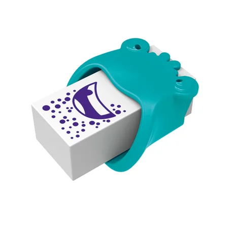 Gomme Blanche MAPED LITTLE MONSTER