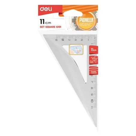 Equerre DELI 11 cm