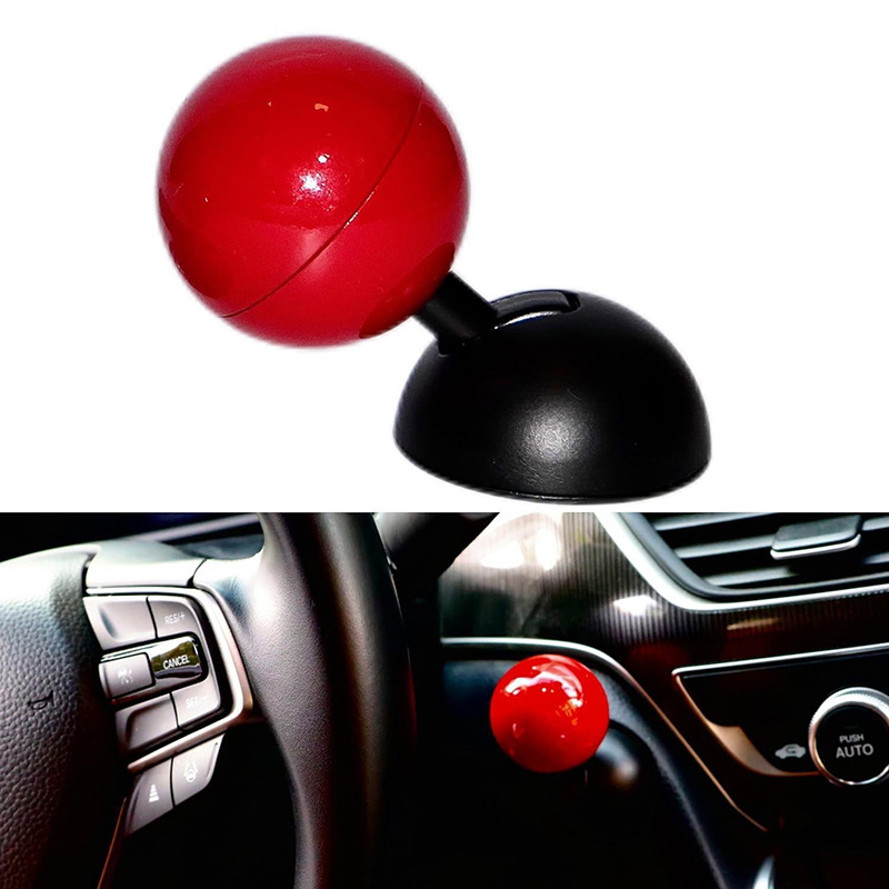 Spot car one-button start rocker ball switch device start button protective cover universal starter control