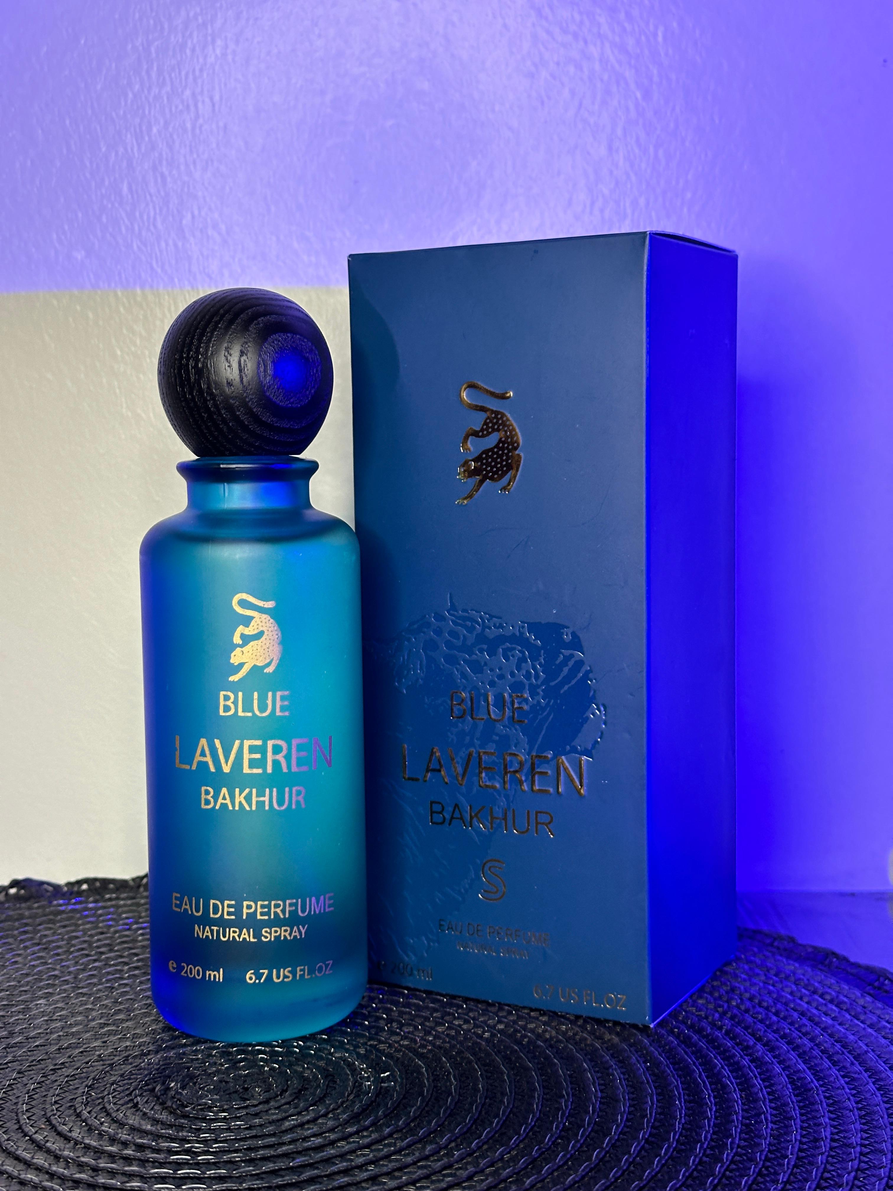 عطر لافيرن بلو بخور عبوة من قطعتين - 200 مل للرجال والنساء(نسخة)