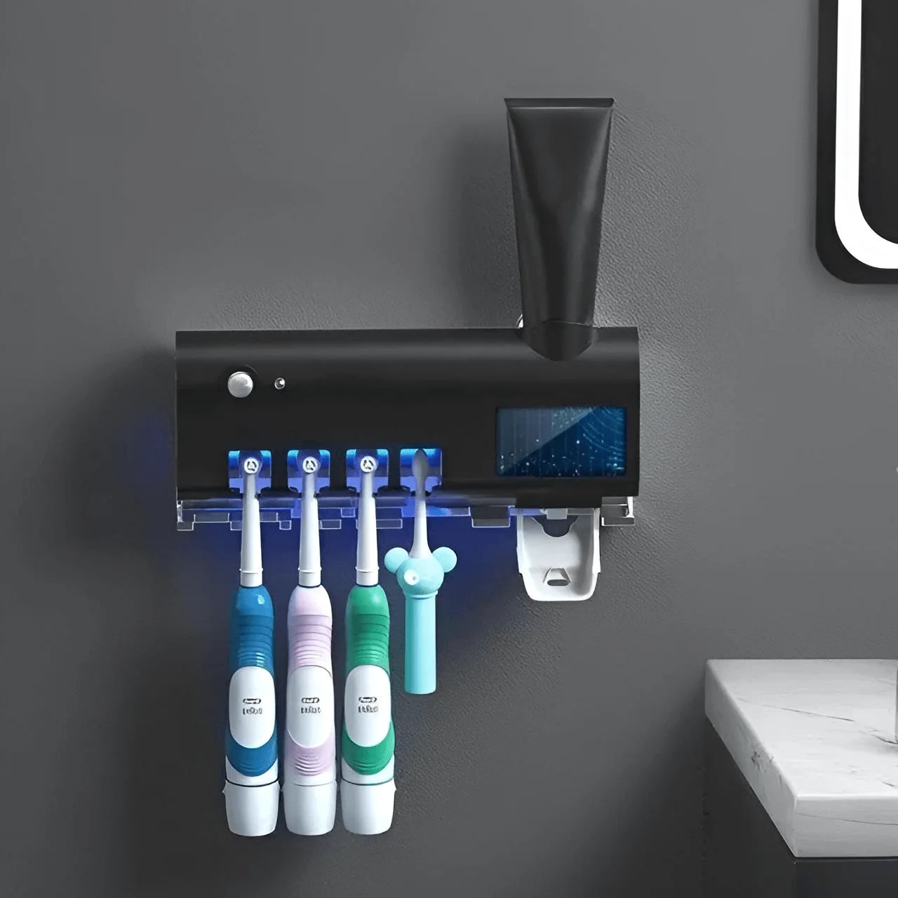 موزع معجون أسنان أوتوماتيكي