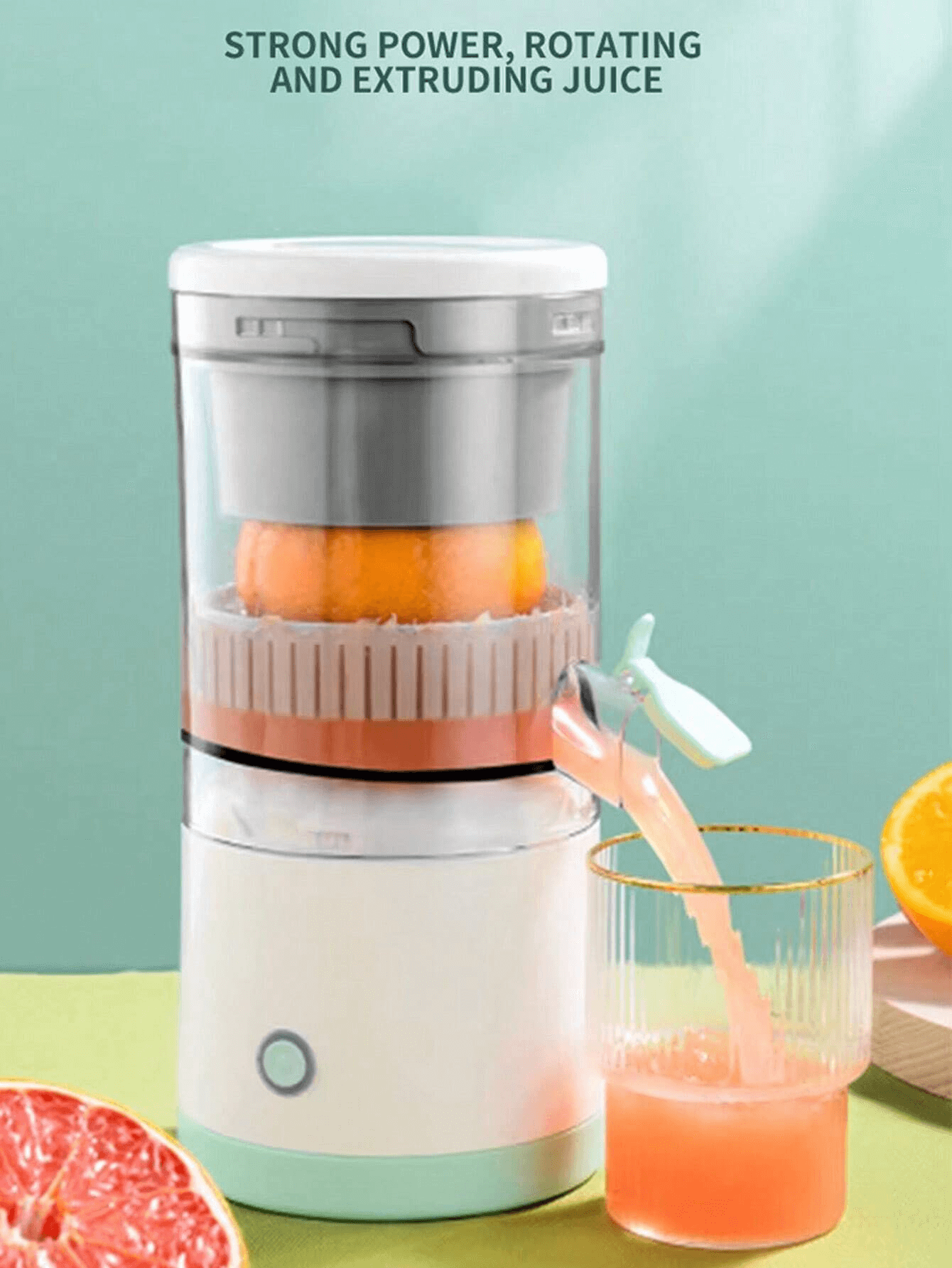 عصارة برتقال كهربائية محمولة