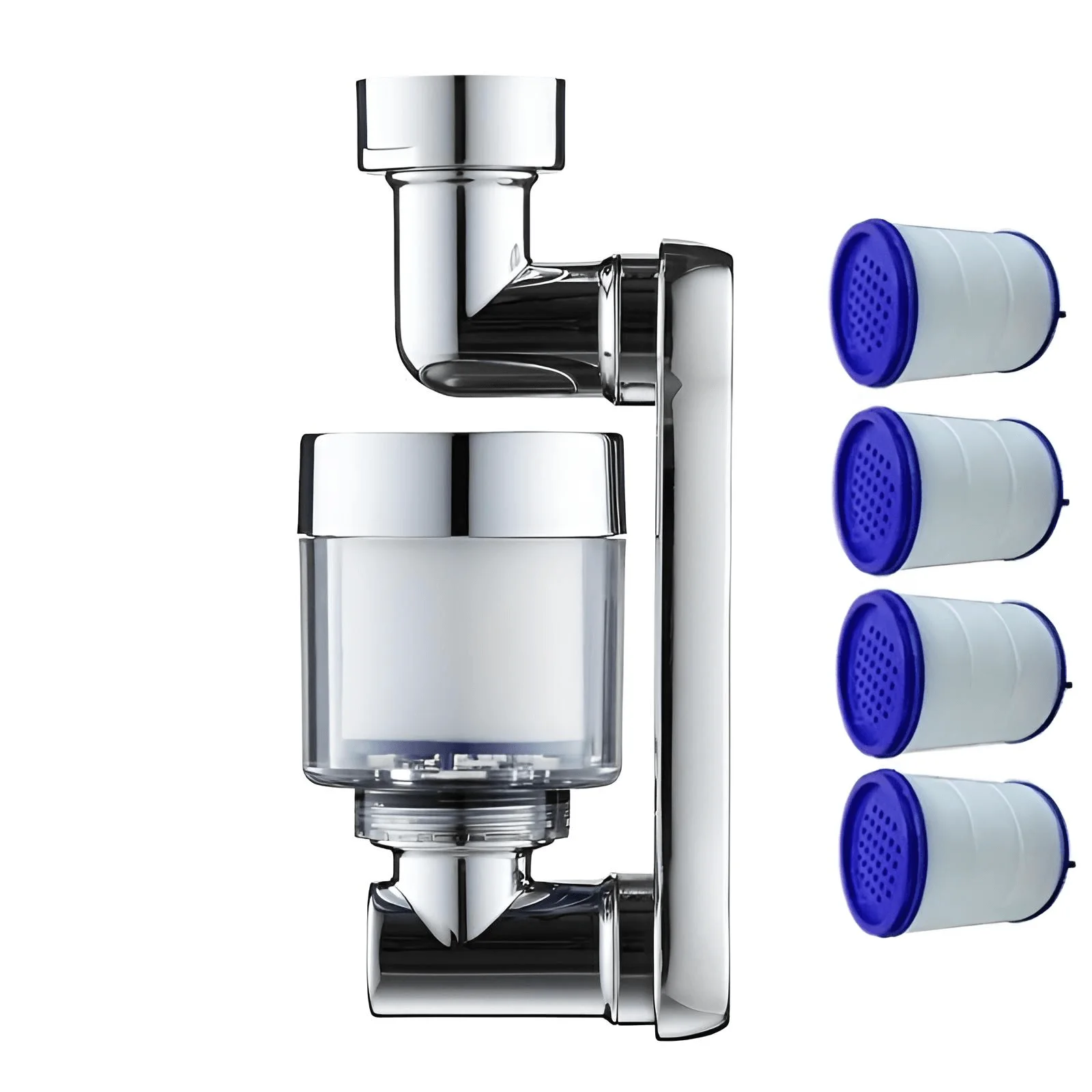 فوهة دوارة مع فلتر للصنبور المنزلي