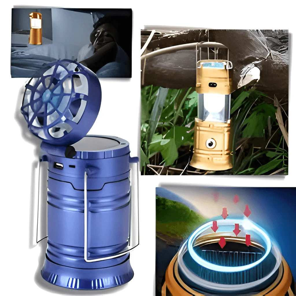 مصباح متعدد الاستعمالات للمخيمين