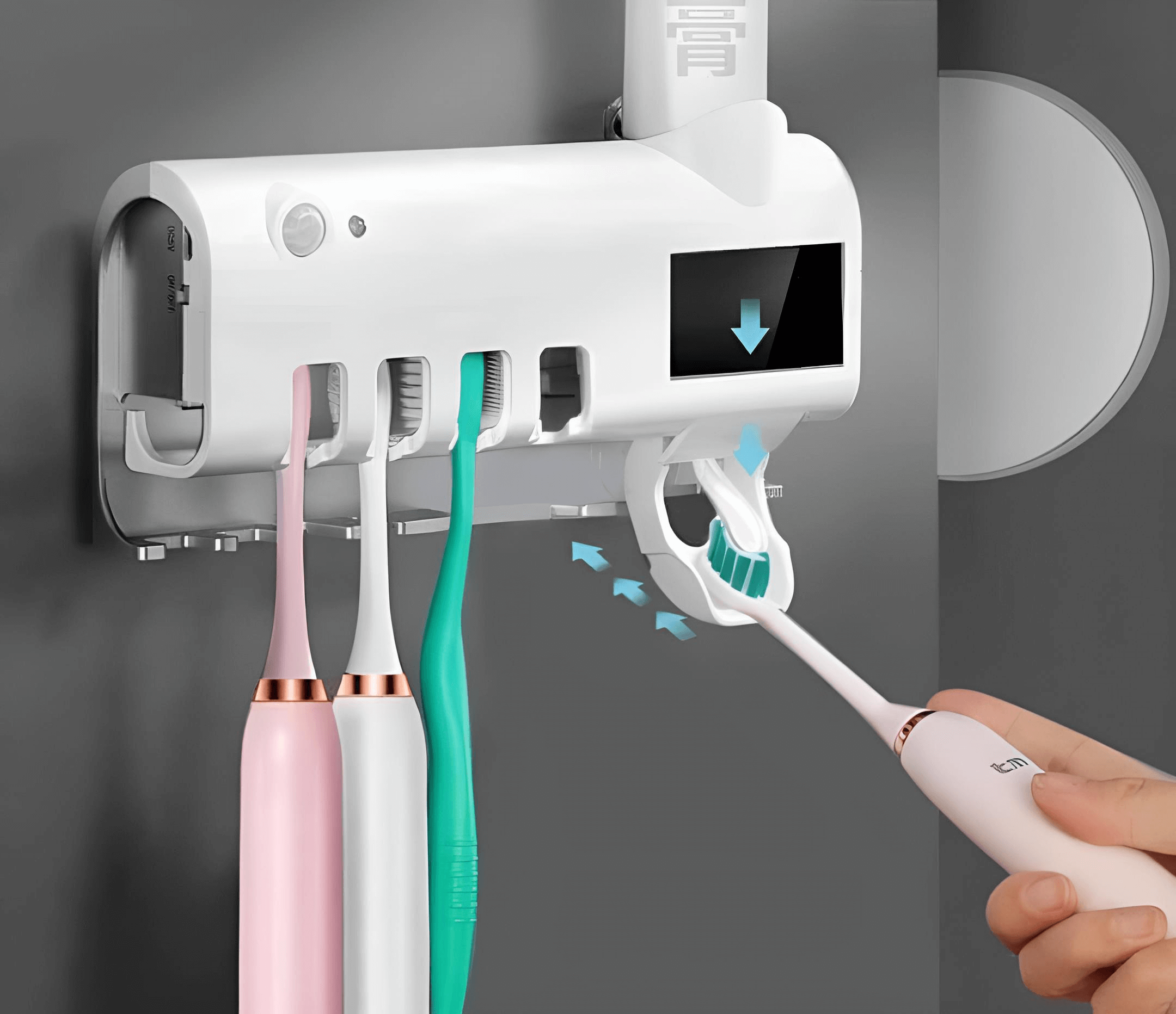 موزع معجون أسنان أوتوماتيكي