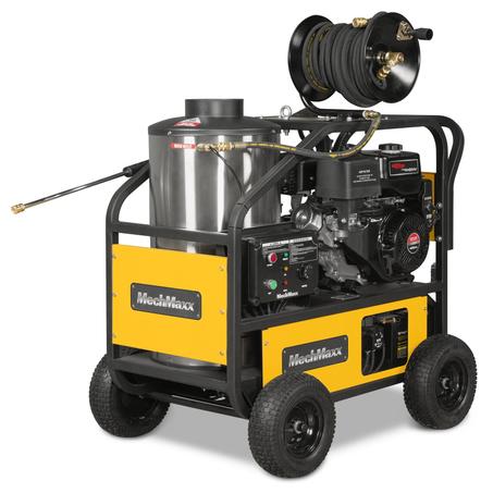 4000 PSI 4 GPM 15 HP E-Start Gas Engine Hot Water Pressure Washer with Hose Reel, HPW40D