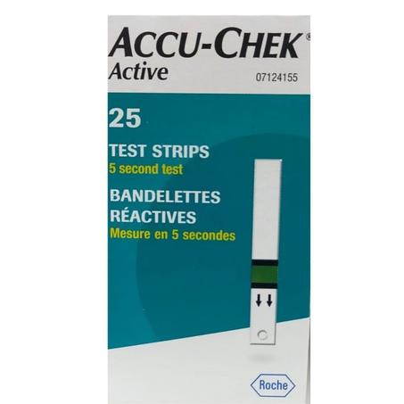 BANDELETTES ACCUCHEK PAR 25 B