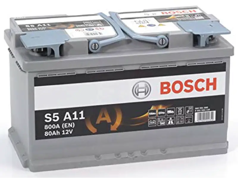 BATTERIE BOSCH S5 800A, 80AH, 0092S5A110 L4 START/STOP