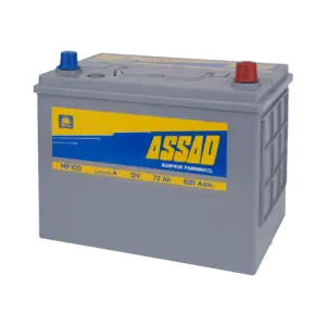 BATTERIE ASSAD SUPER TURBO TRUCK 620A, 72AH, MF10 D/G