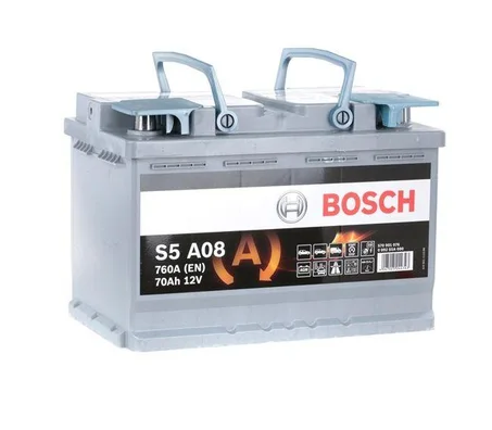 BATTERIE BOSCH S5 AGM 70AH, 760A, 0092S5A080 L3 start-stop
