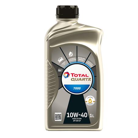 TOTAL HUILE MOTEUR QUARTZ 7000 10W40 1L