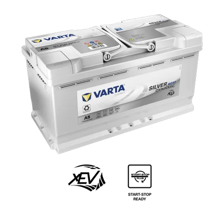VARTA A5 95AH 850A Silver Dynamic AGM