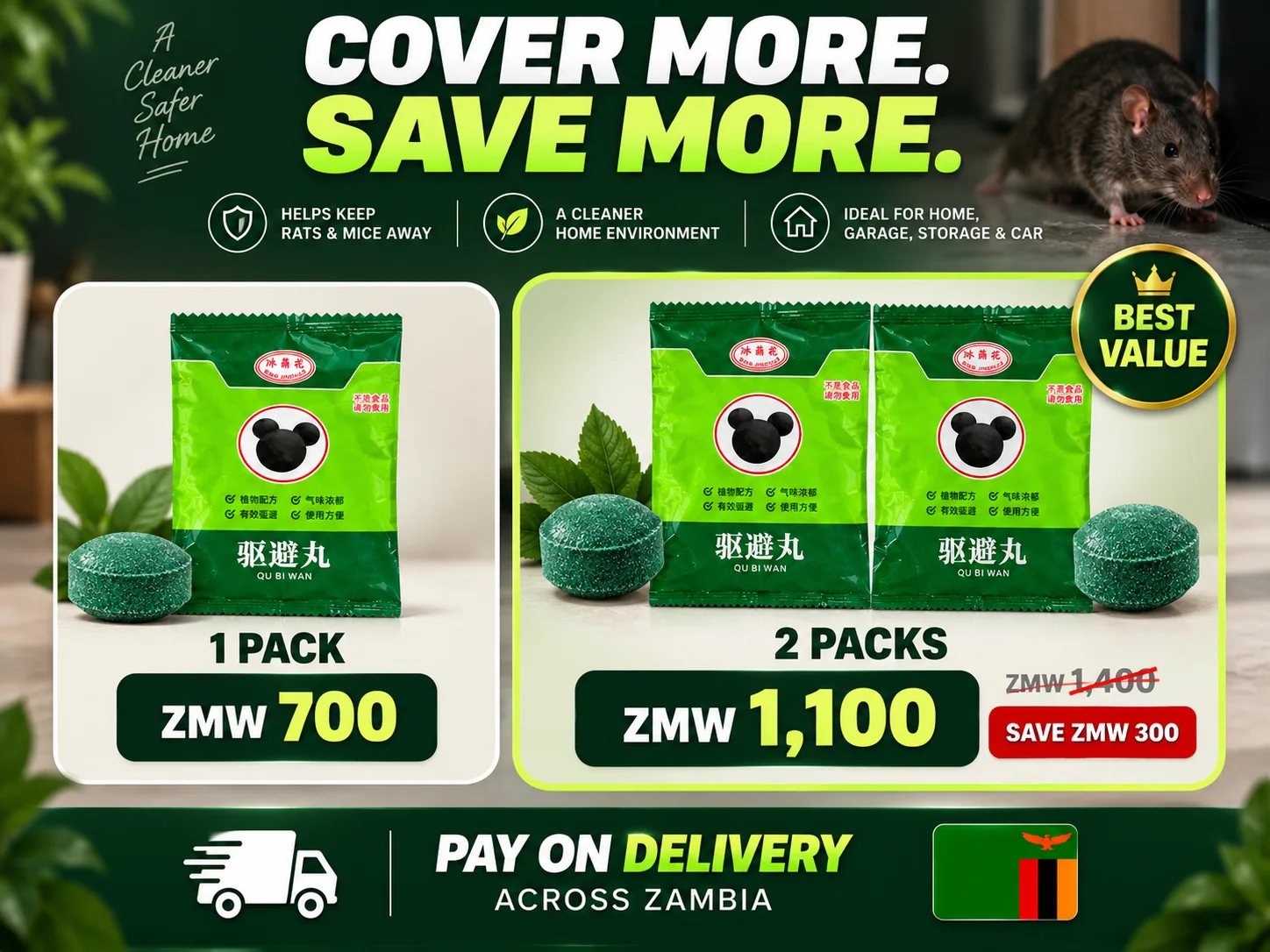 Rodent Away Zambia offer
