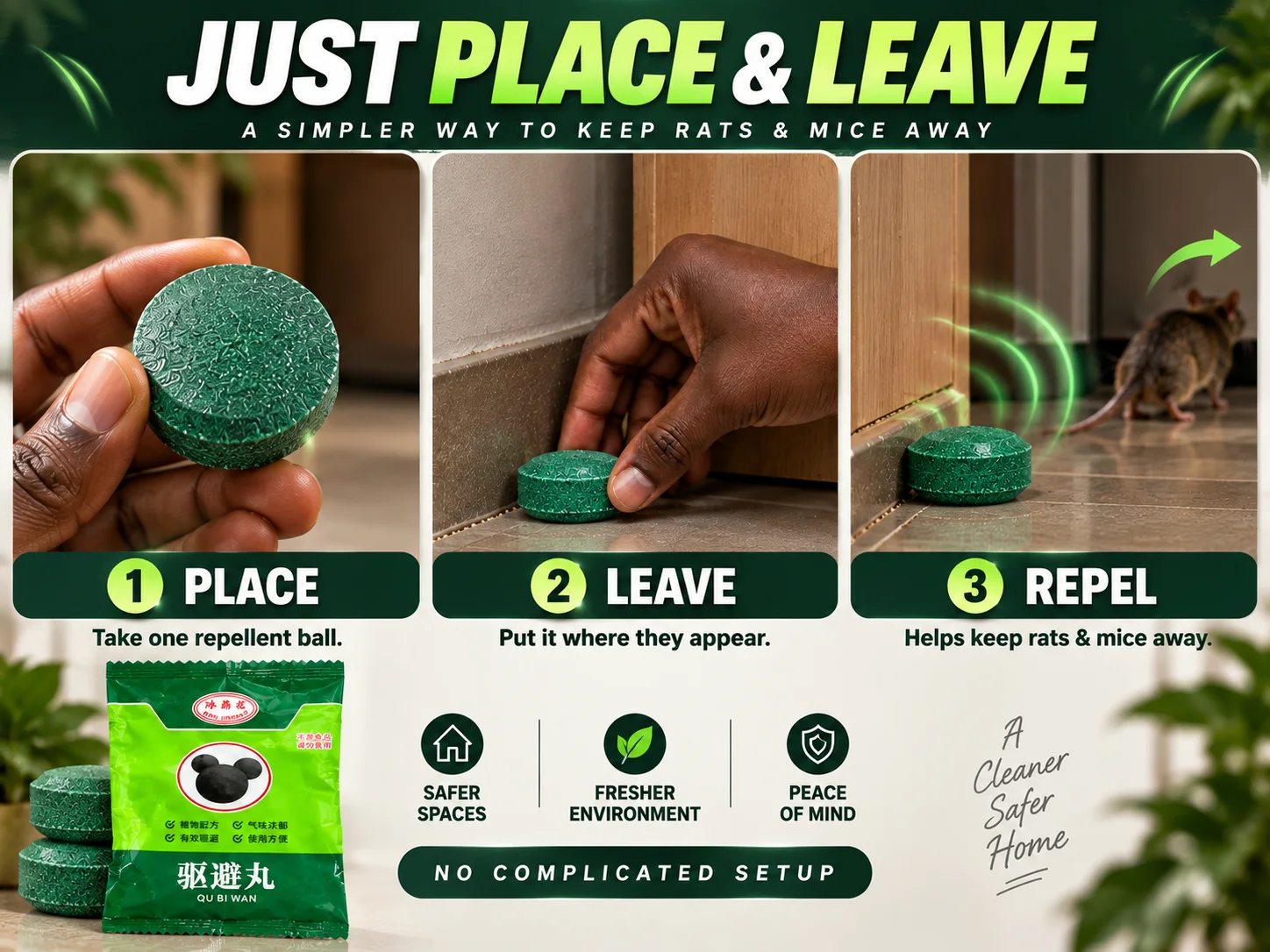 How to use Rodent Away Repellent Balls
