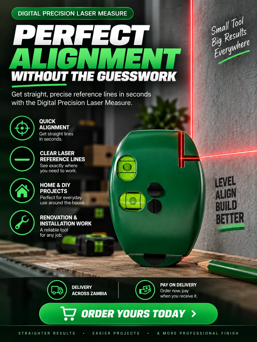 Digital Precision Laser Measure