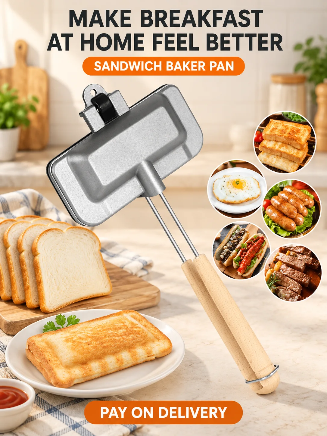 sandwich baker pan