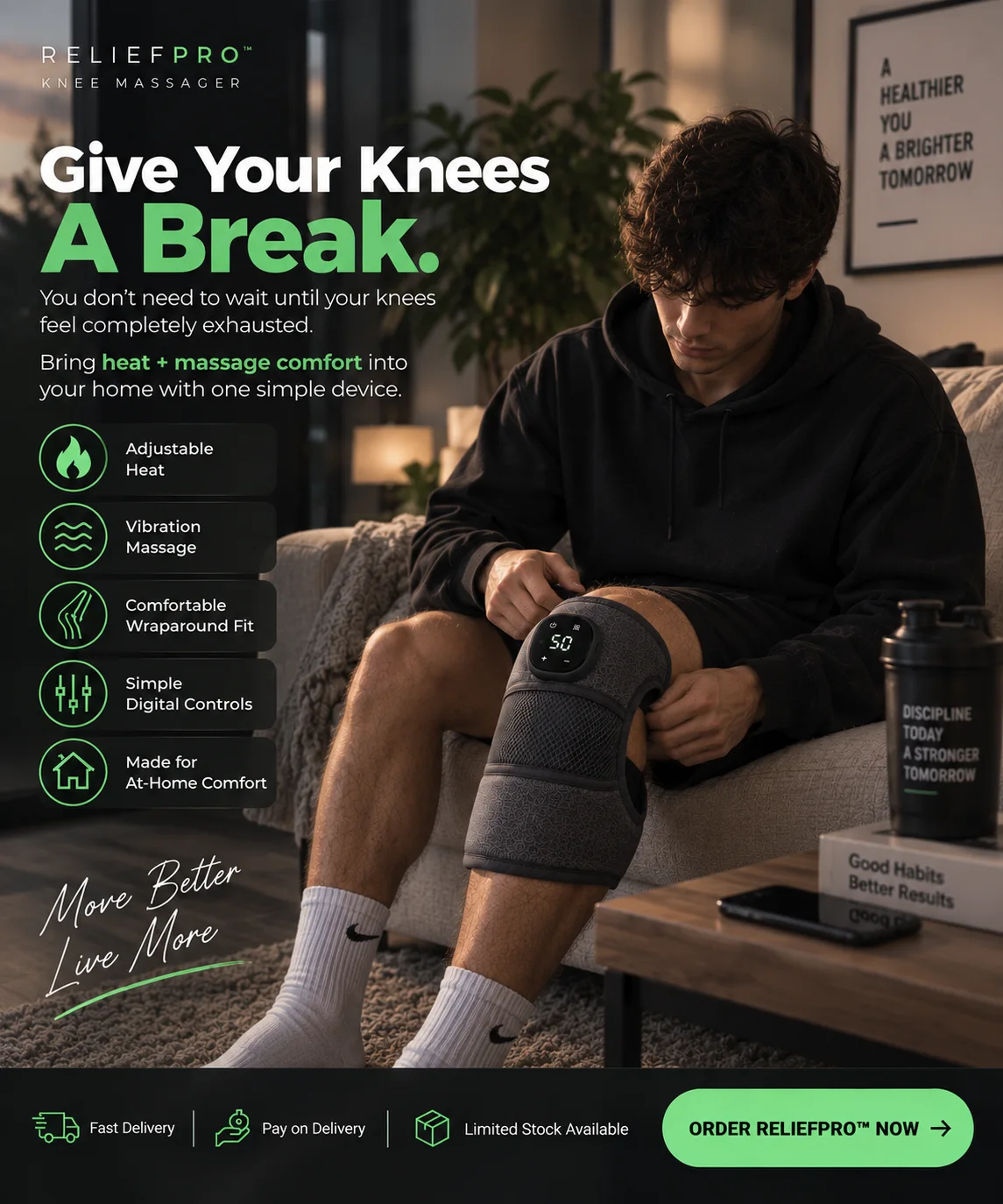 ReliefPro™ Knee Massager