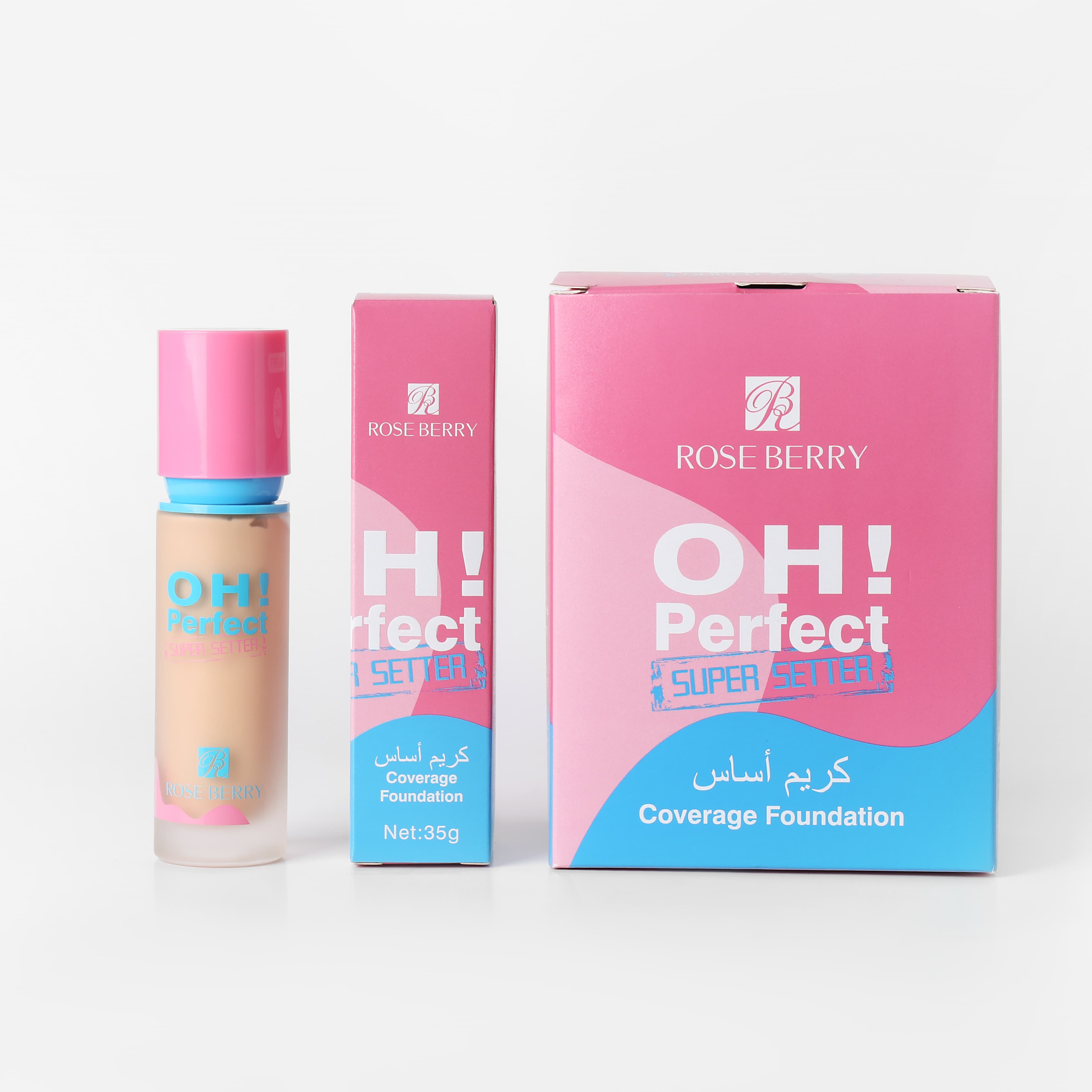 ROSE BERRY Oh! Perfect Foundation - كريم اساس روز بيري كريم اساس لتغطية خرافية