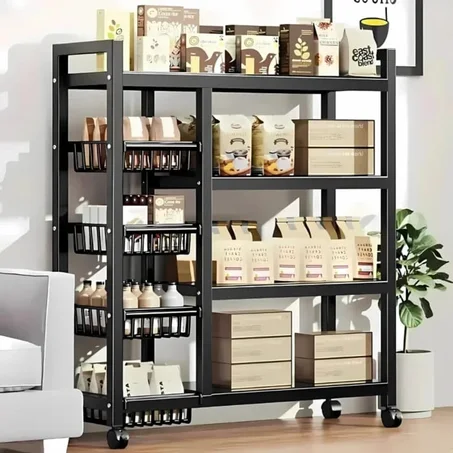 رف التخزين المعدني