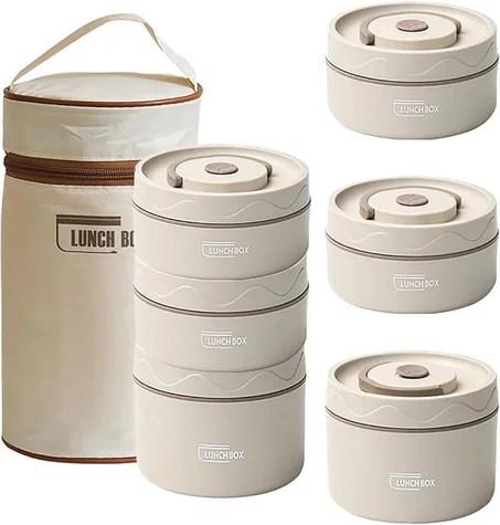 مجموعة العلب المحمولة X3 مع صندوق  غداء حراري