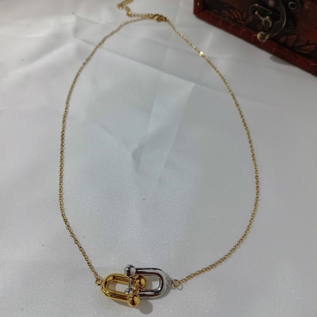 PARURE TIFFANY EN ACIER INOXYDABL