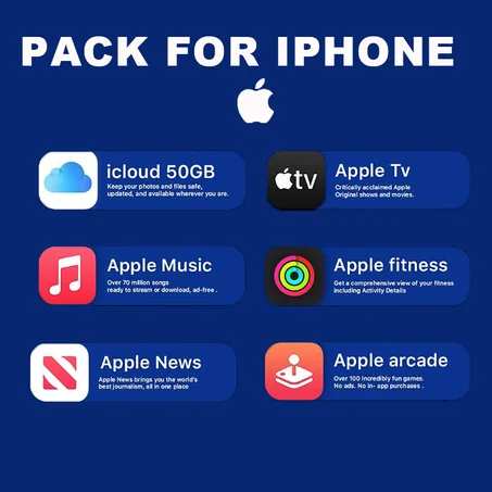 Pack For Iphone  ( 4 MONTH )