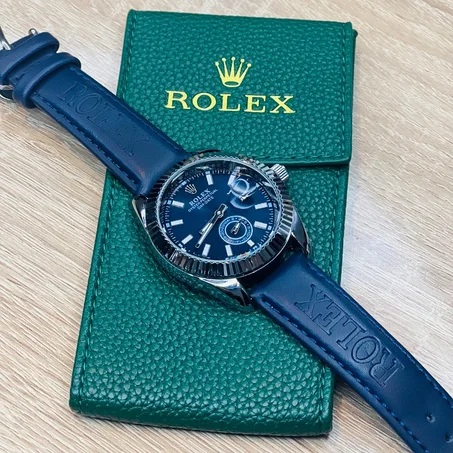 Rolex ceinture bleue ciel